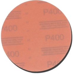 PSA RED ABRASIVE DISCS 6" P400A